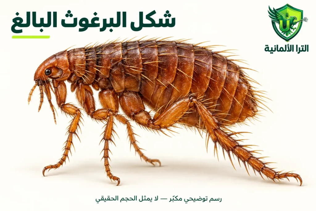 شكل البراغيث بالصور